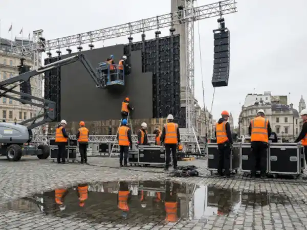 Montage Fan Zone structure