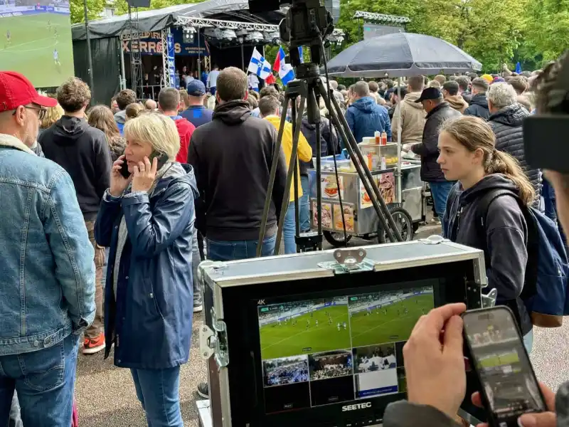 Banc de montage vidéo pour post-production et replay d'événement