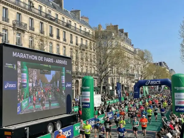 Remorque LED Evénement Sportif