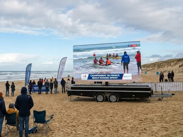 Remorque Ecran Plage