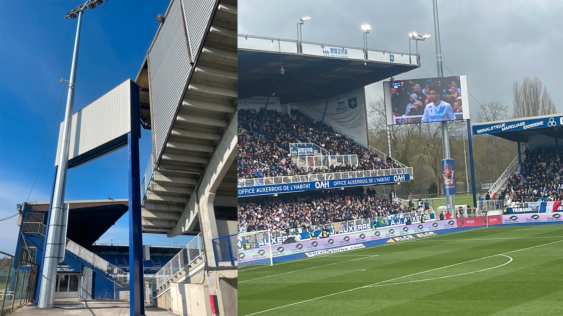 Affichage scoring LED dynamique