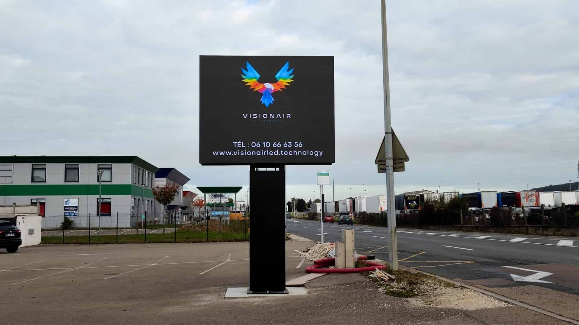 Panneau LED Publicitaire