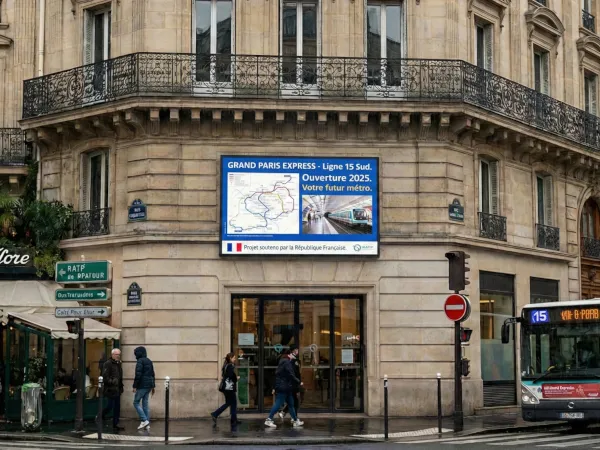 Affichage Urbain Trottoir