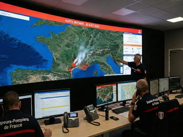 Salle de Crise Mur d'Images