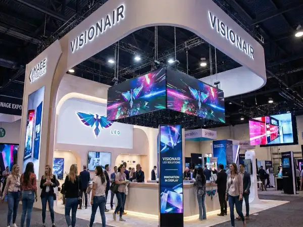 Poster LED stand foire exposition