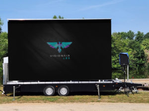 location ecran remorque led
